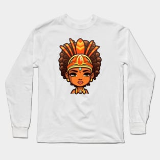 African Princess Long Sleeve T-Shirt